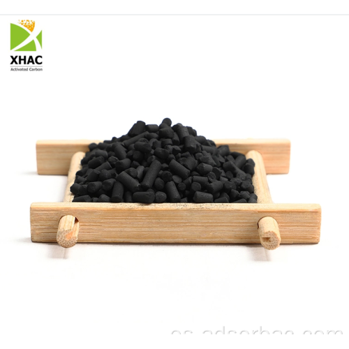 Material de tratamiento de agua de carbono activado por pellet de 900 mg / g 4 mm